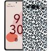 Leopard Cheetah print Phone Case For Google Pixel 8 7 6 Pro 8A 6A 7A 5G Soft Silicone Shockproof TPU Black Cover Fundas