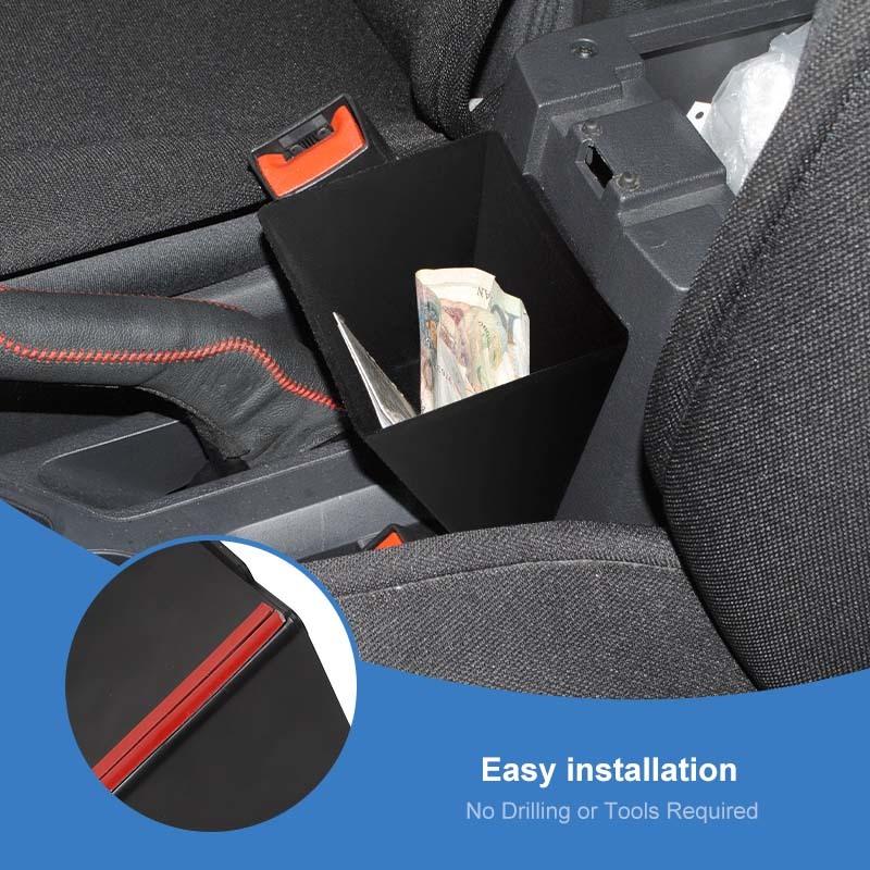 Armrest Storage Box Organizer ABS Plastic Container For Jeep Compass 2010-2016 For Jeep Patriot 2011-2016  Stowing Tidying Accessories