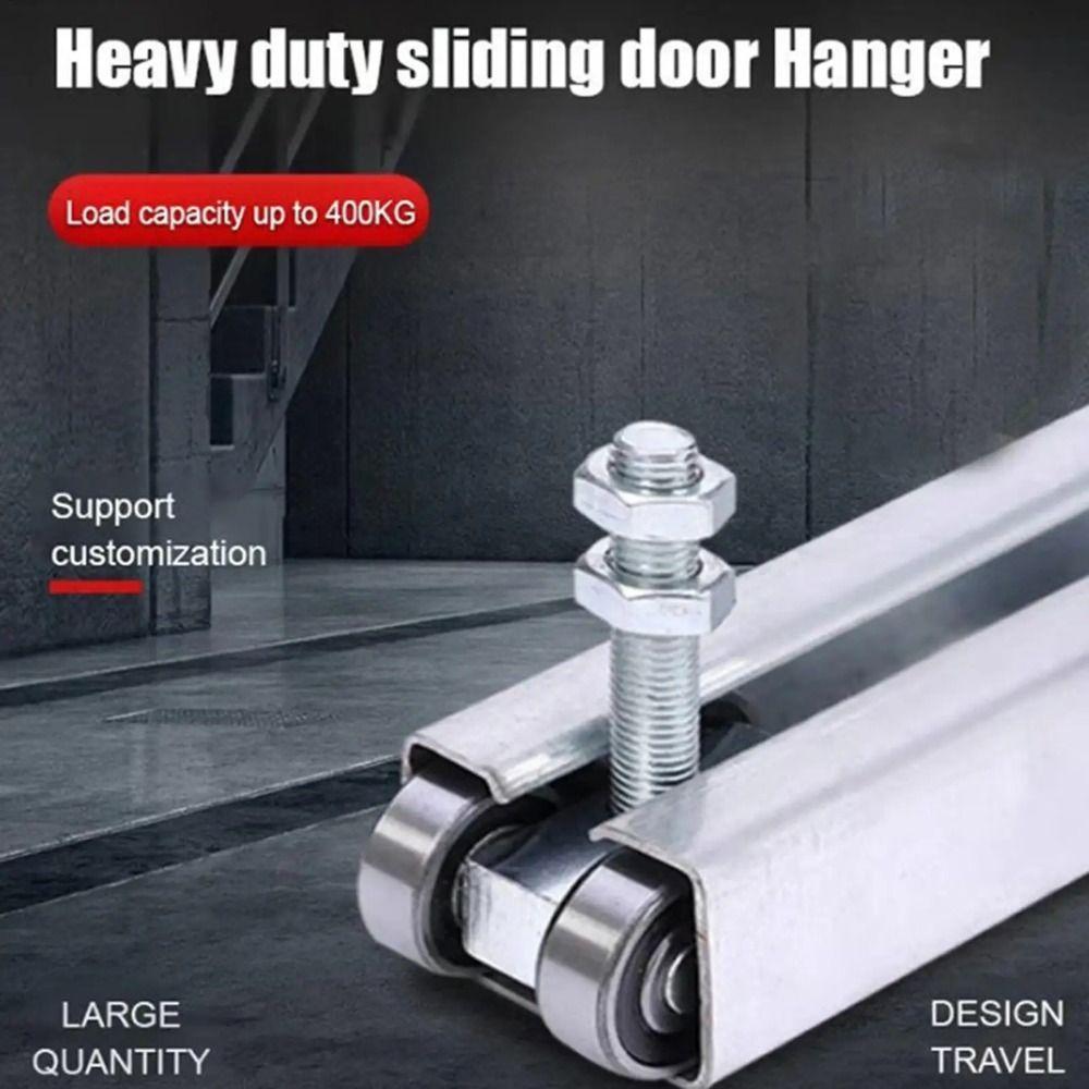 Ceiling Mount Barn Door Rollers Labor Saving Tool Heavy Duty Sliding Door Hanger  Wardrobe Doors