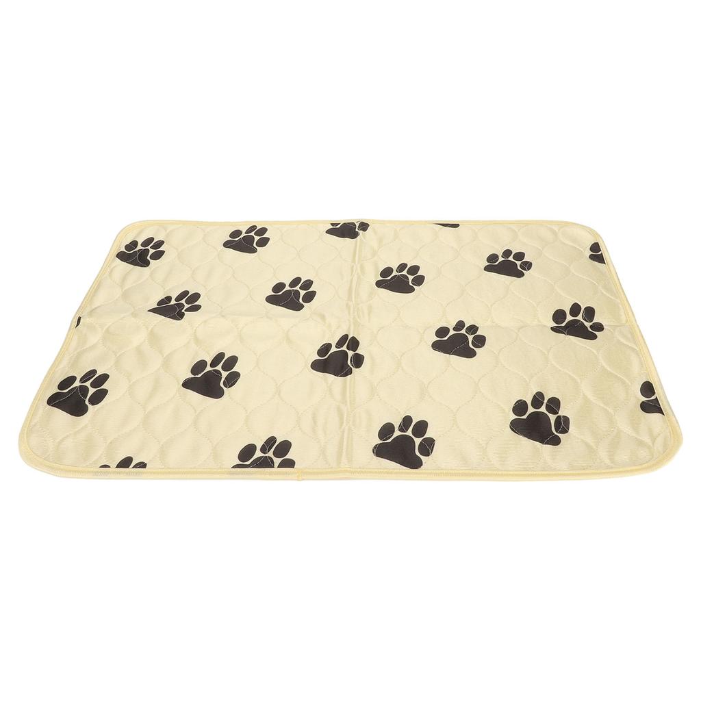 Washable Dog Pee Pad Absorbent Waterproof Reusable Pet Training Pads for Dogs Cats Pets Beige