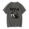 NVA DDR National Defense Army German Democratic T Shirt 3217 long or short sleeves vintage Washed Unisex homme Stretched