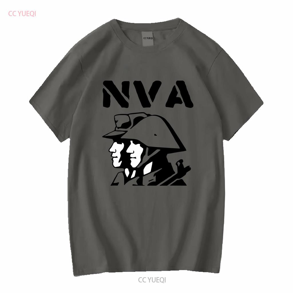 NVA DDR National Defense Army German Democratic T Shirt 3217 long or short sleeves vintage Washed Unisex homme Stretched