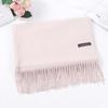 Wool Scarves Winter Neck Scarves Soft Pure Color Shawl Classic Scarf  Students
