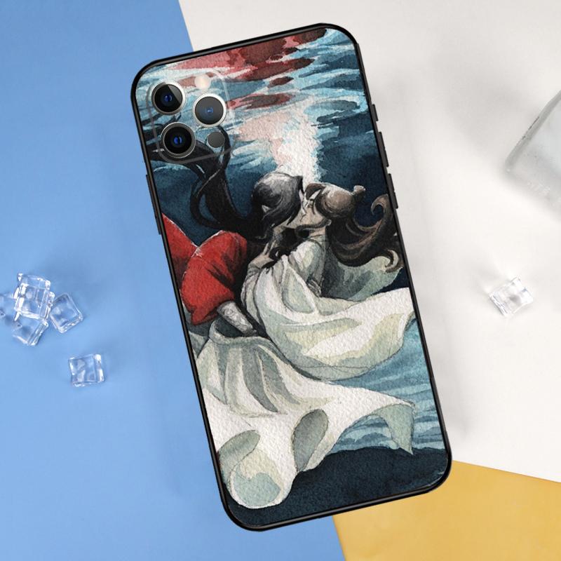 Tian Guan Ci Fu Phone Case For iPhone 16 Pro Max 12 13 Mini 11 14 15 Pro Max XR 16 15 Plus 16e Cover Shell