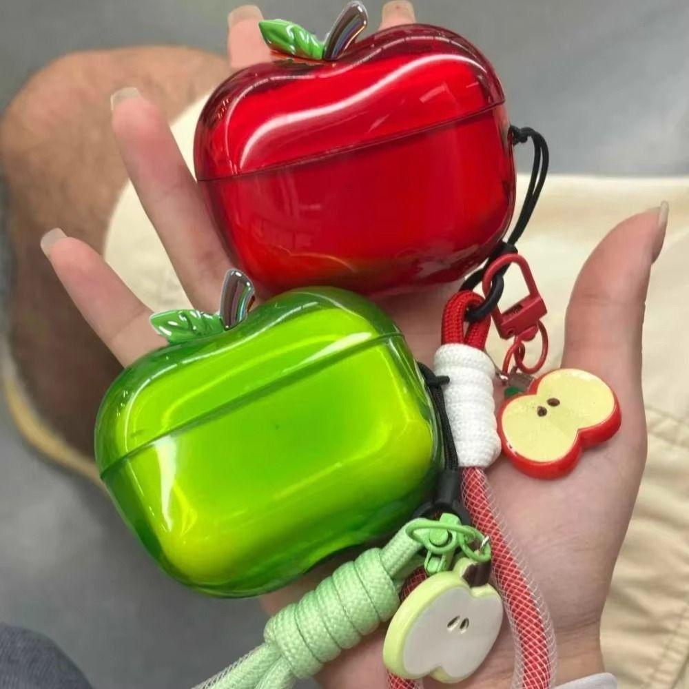 3D Transparent Earphone Protective Shell Protective Cover for AirPods 3/4 /  Airpods Pro 2/1 Gift