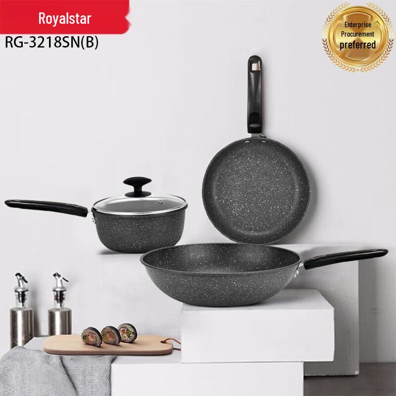 

Royalstar Refined Iron Non-stick Wok