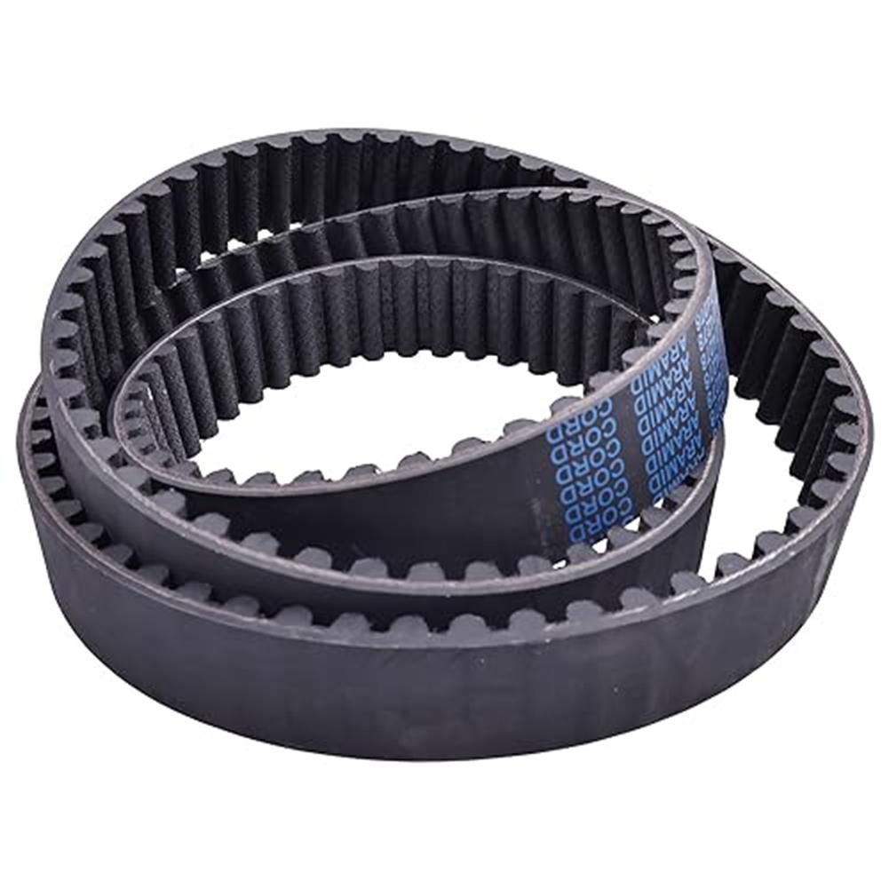 1 Piece Replacement Belt 4002497 1204 0062 1.5 Inch 139T PP Black Fits Various Machine Models and Applications