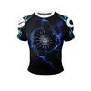 Men Women BJJ Rash Guard "No Taps Only Naps" Print, Quick Dry Jiu-Jitsu MMA Compression Training Short Sleeve Shirt