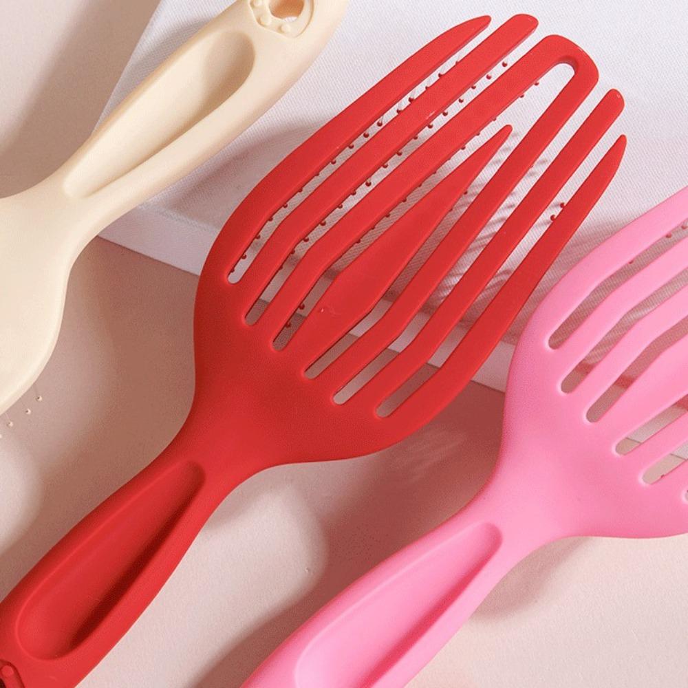 Hair Styling Air Cushion Comb Bouffant Hair Hollow Comb Portable Scalp Massage Comb Girls Gift