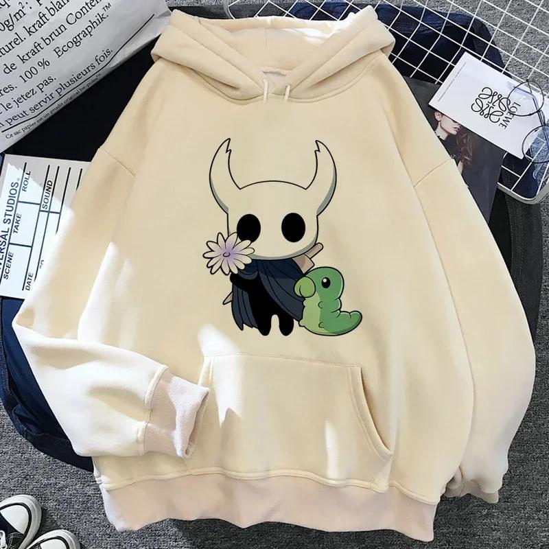 Hollow Knight Pánské mikiny Korea Ulzzang Grunge Y2k Estetické Fmale Podzimní a zimní pulovry Hoddies Grafický Streetwear