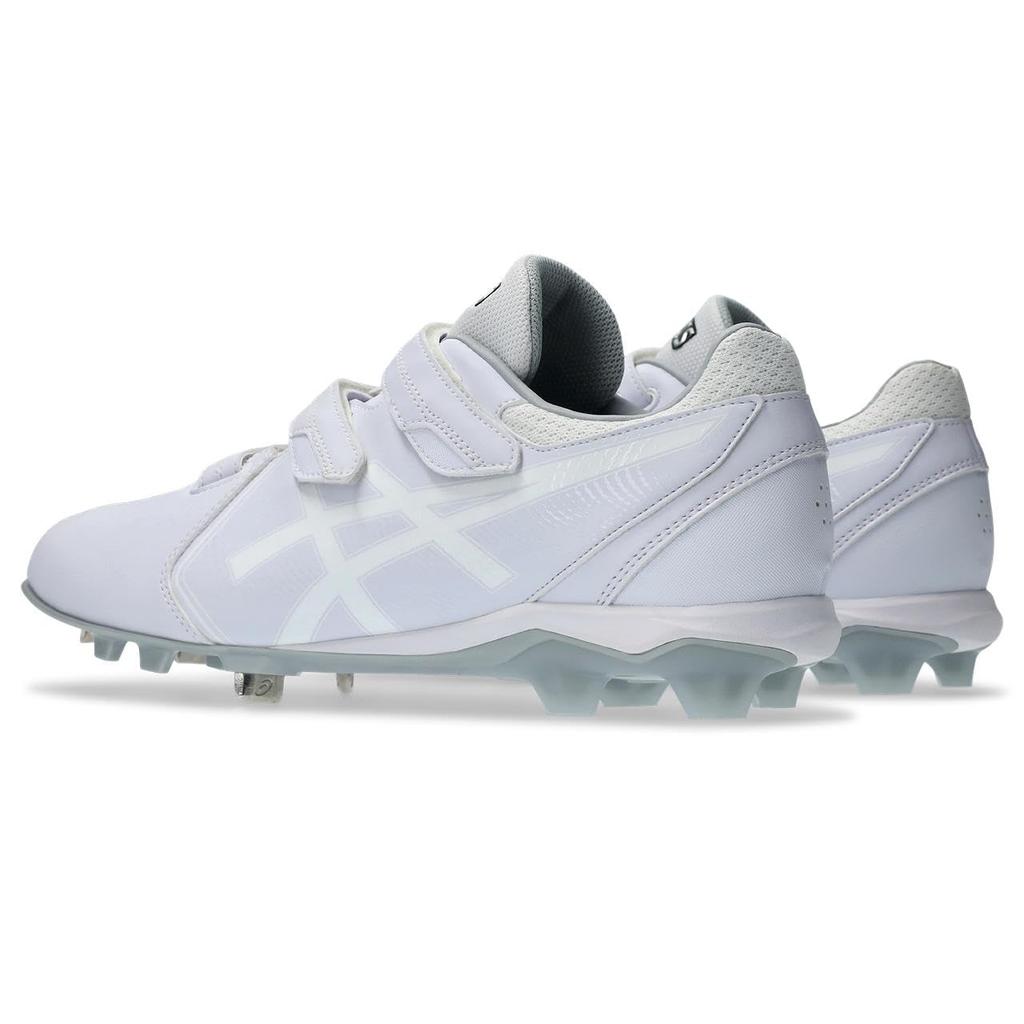 Baseball Metal Spikes NEOCONNECT MG 1123A056 Unisex 110 cm [Asics] (White/White) 26.0 2.5E