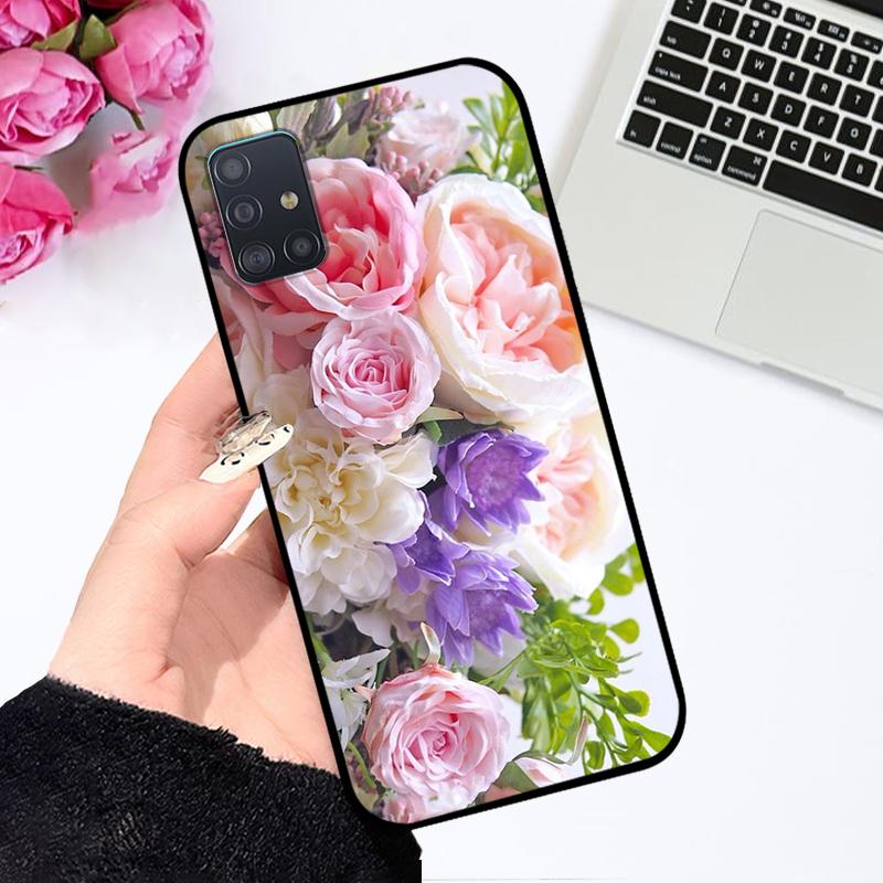 Pro Samsung Galaxy A71 4G 5G Pouzdro Galaxy A70 Silikonové TPU Matný Kryt Telefonu Pro Samsung A Quantum Fundas SM-A716N Coque Nárazník