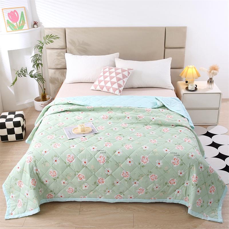 Summer Cotton Air Conditioning Quilt - Washable, Cool & Perfect for Gifting