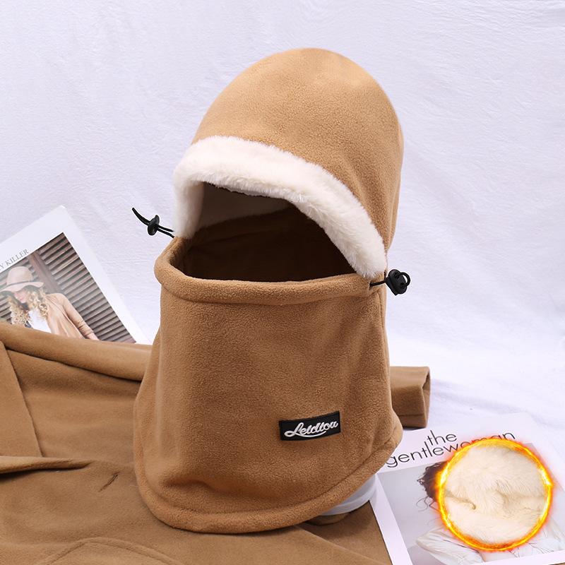 New Fleece Cycling Windproof Mask Fashion Rafa Cap Fleece Thickened Thermal Commuter Ear Cap
