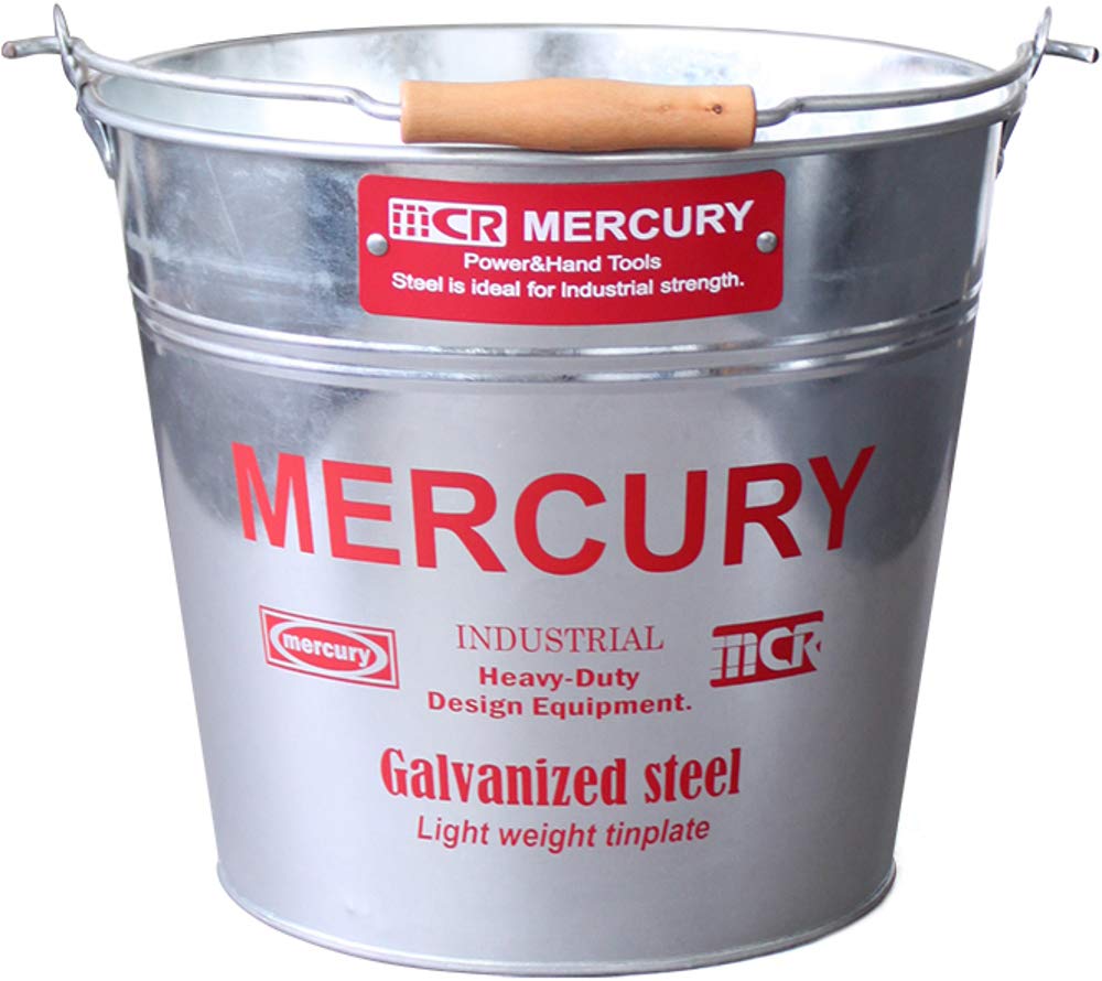 

Keystone Mercury Tin Bucket Regular 28x28x25cm Galva Red ME047168