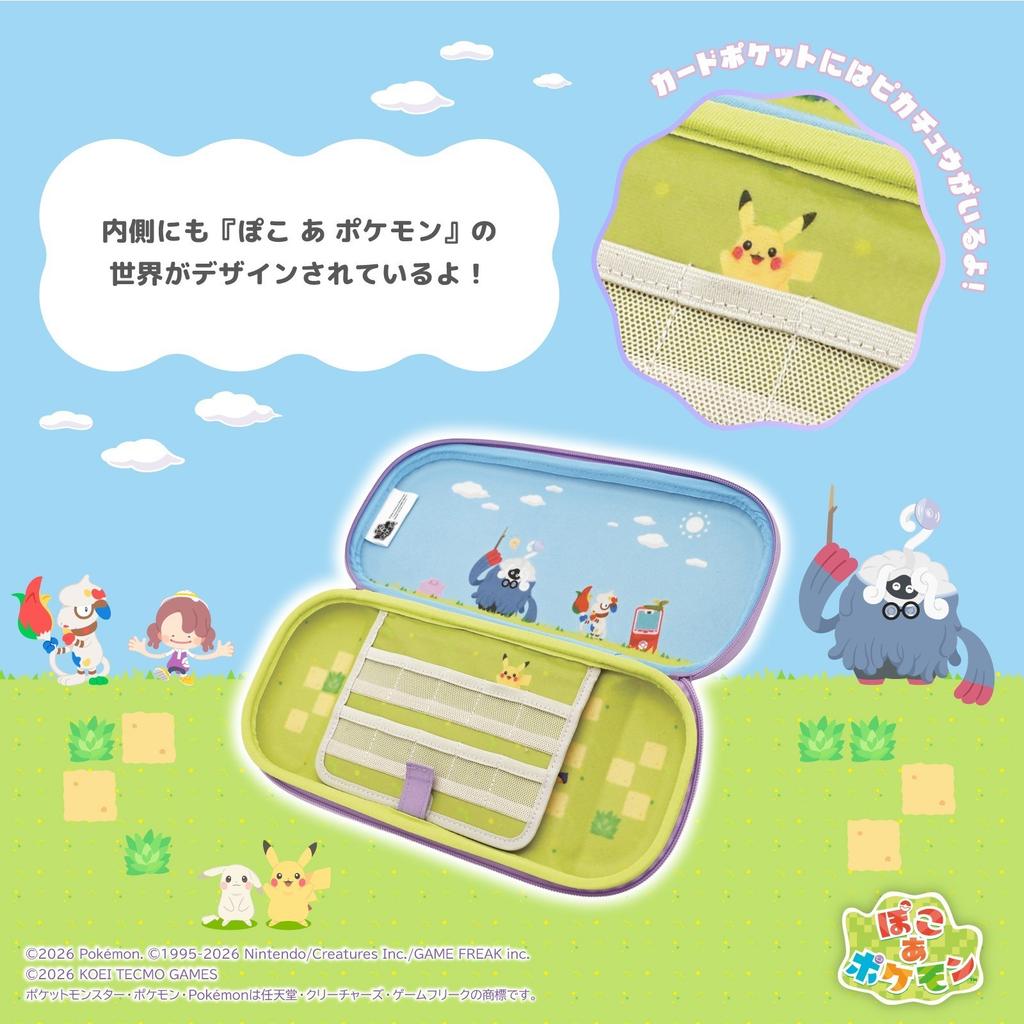 Nintendo Switch 2 Hybrid Pouch Case Pokemon Ditto Drifloon HORI Official Japan