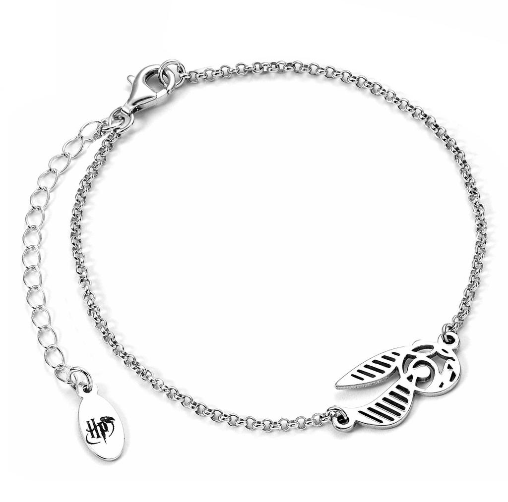 Harry Potter sterling silver Golden snitch charm bracelet