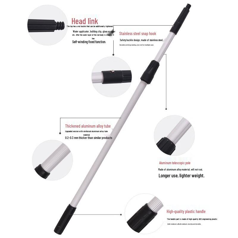 Handun Telescopic Window & Floor Scraper