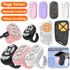 Controle Remoto Bluetooth Sem Fio Virador de Página Botão do Obturador da Câmera Para Aplicativo Kindle Remoto 10M de Alcance de Controle Para Celular