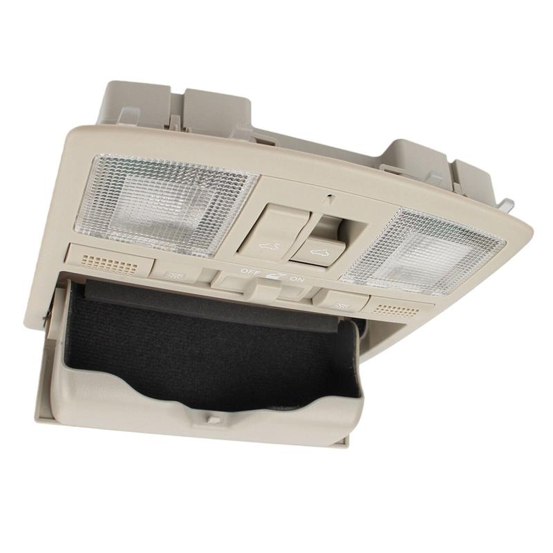 För Mazda 6 GH 2008-12 CX9 2010-2015 Bilinteriör Taklampa Skydd Läslysdosa Kontrollpanel Med Soltaksbrytare-A87Q