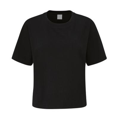 Womens/Ladies Heavy Crop T-Shirt