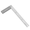 Stainless Steel 90° L-Shaped Woodworking Triangle Ruler (30mm/50mm)