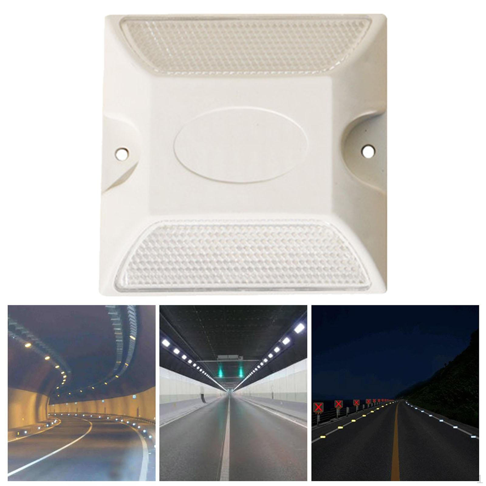 

Наземный маркер Светоотражатель для подъездной дорожки Коммерческий Яркий Цвет Стабильный Светоотражающий Дорожный Шип для Скорости