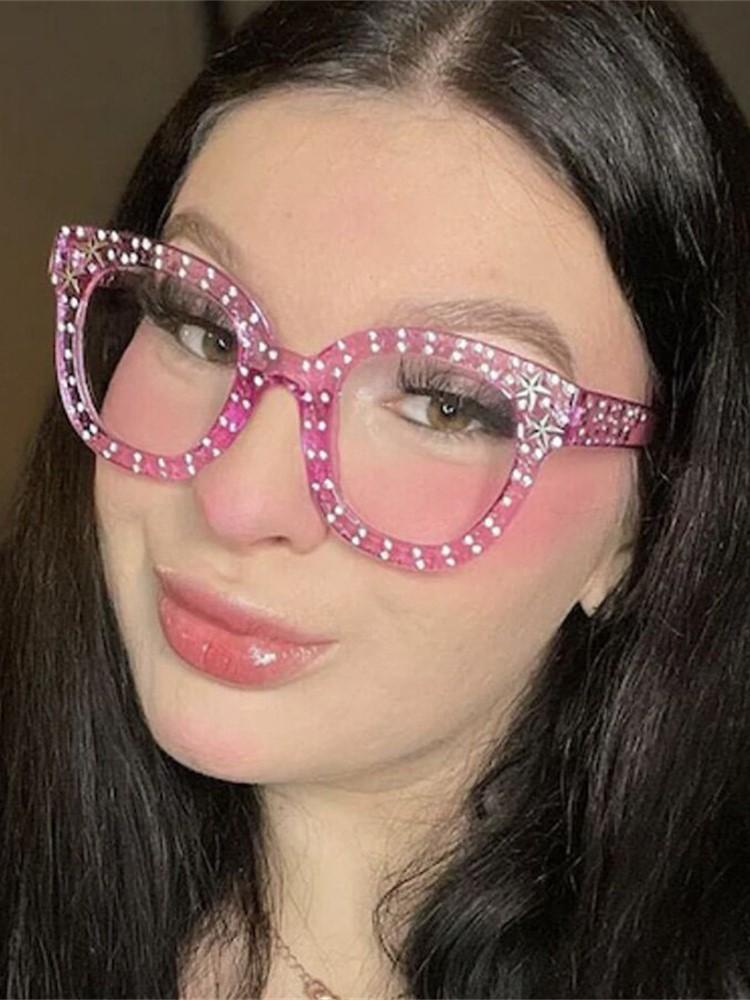 Fashion Cat Eye Sunlgasses Women Retro Brand Designer Sun Glasses Vintage Square Cateye Glasses  Feminino