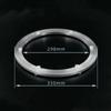 5/8/10/12Inch Kitchen Dining Table Rotating Bearing Transparent Round Turntable Lazy Susan Base Swivel Plates Furniture Hardware