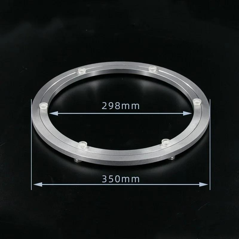 5/8/10/12Inch Kitchen Dining Table Rotating Bearing Transparent Round Turntable Lazy Susan Base Swivel Plates Furniture Hardware