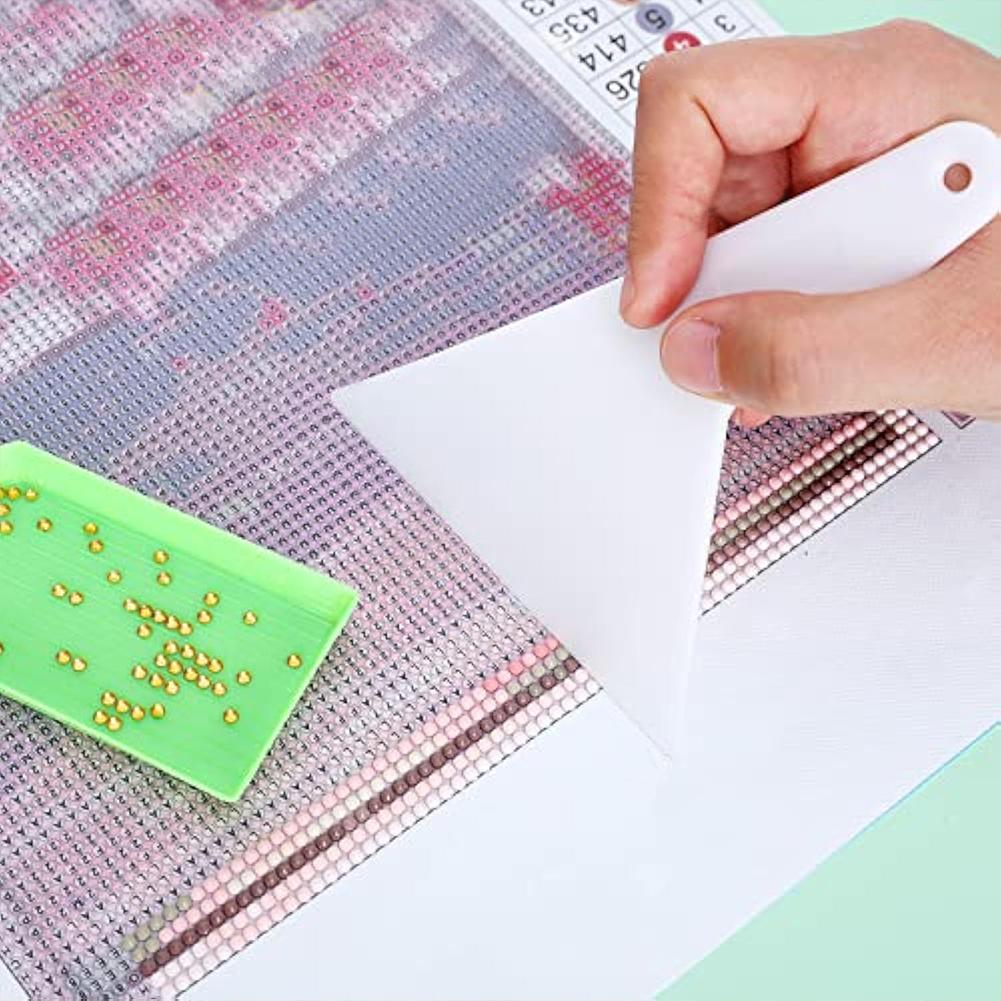 3Pcs Diamond Art Ruler 400 800 1020/216 400 800 Blank Grids Diamond Mesh Round Dot Drill Alignment Art Tool Drawing Tools