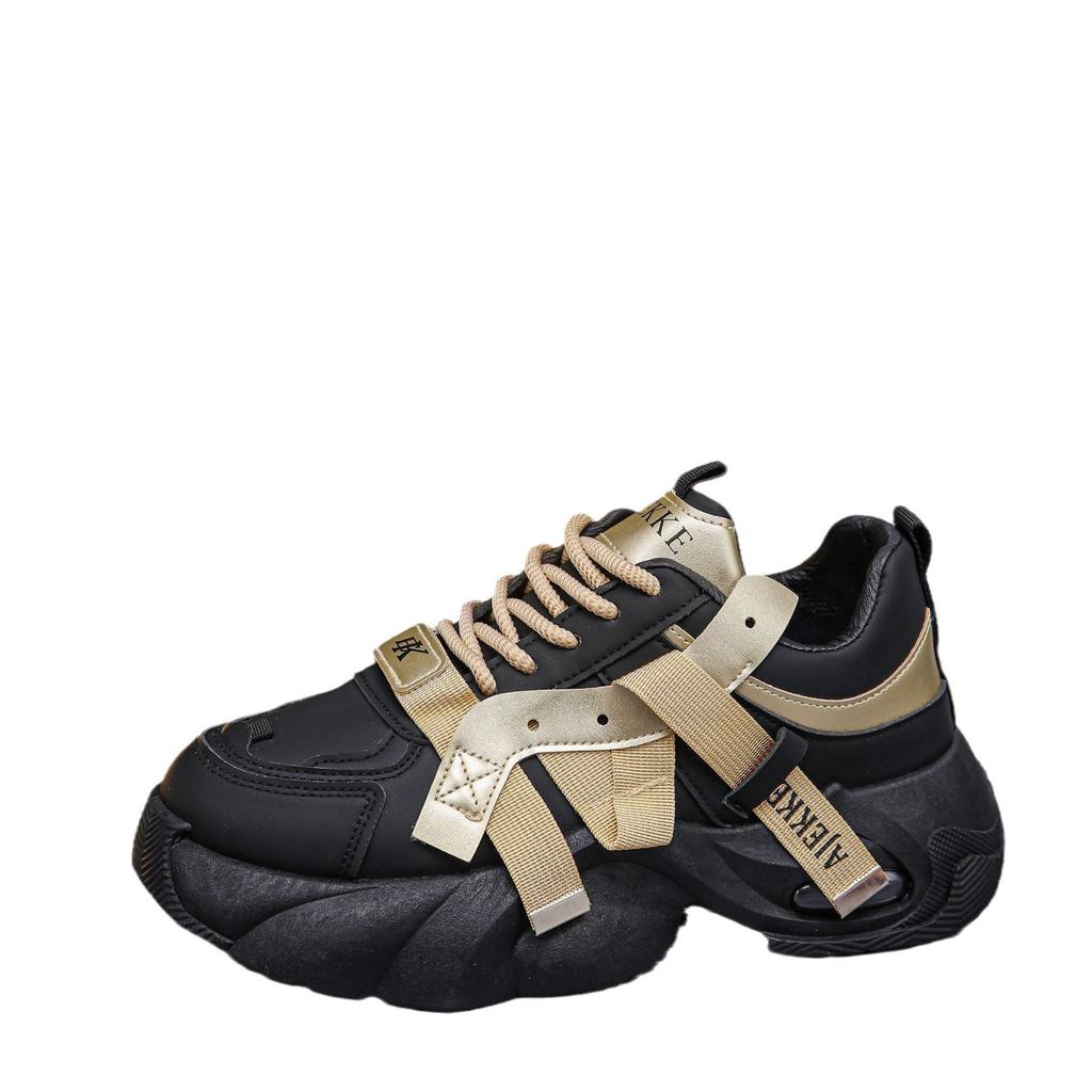 Fashion 2025 New Classic Men's Sneakers Fashion Versatile Shopping Casual Shoes Youth Thick soled Height Increasing Sports Running Shoes