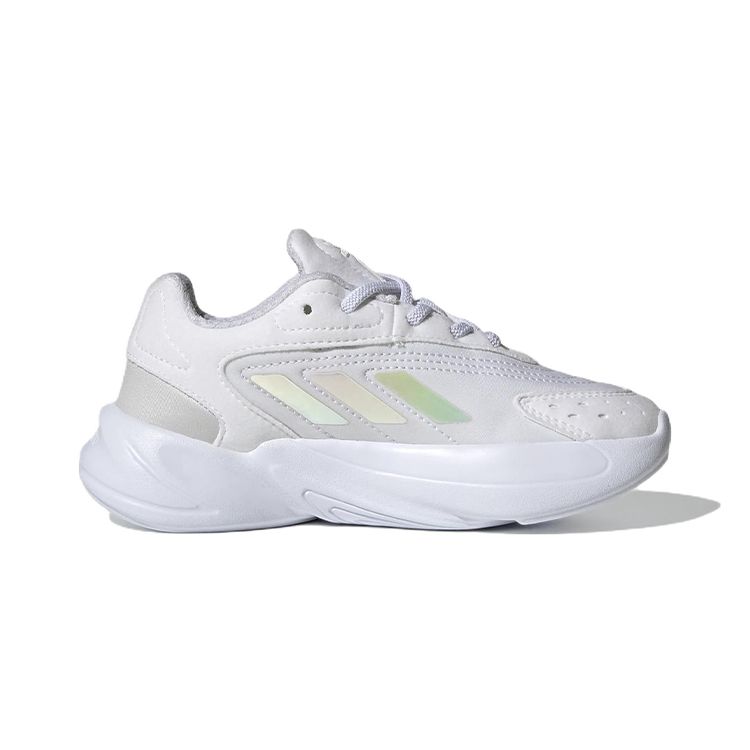 Adidas Ozelia J White Grey Kids Sneakers Cloud-White Supplier-Colour Grey-One GW8126