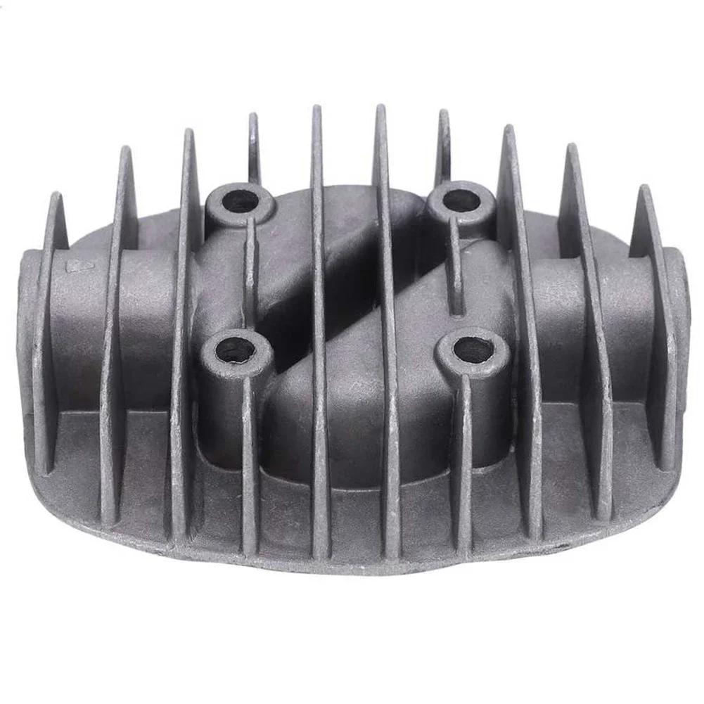 High Qulity Newest 2025 Brand New Cylinder Head Compressor Head 125 X 105 X 35mm G3/8In Pneumatic Threaded Metal