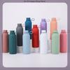 500ml 304 Stainless Steel Small Bottle Large-Capacity Thermos With Handle Outdoor Portable Sports Cup Vacuum Insulation Gifts