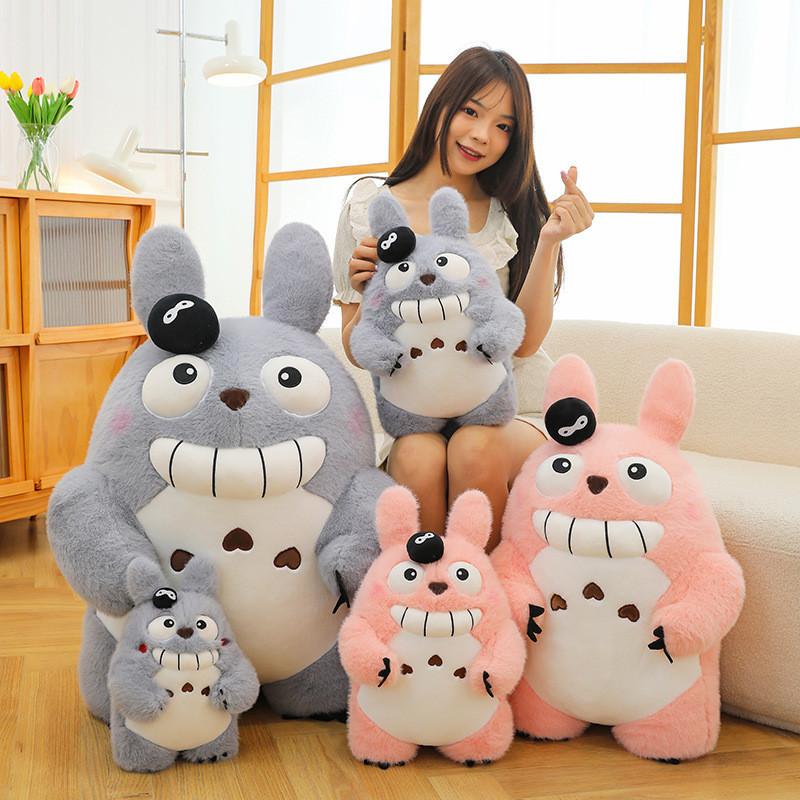 Cartoon Totoro Plush Toy Cute High-quality Stuffed Animal Doll**