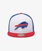 New Era Nfl Buffalo Bills Basic Mesh Fitted Cap Optic White/Scarlet 15131686