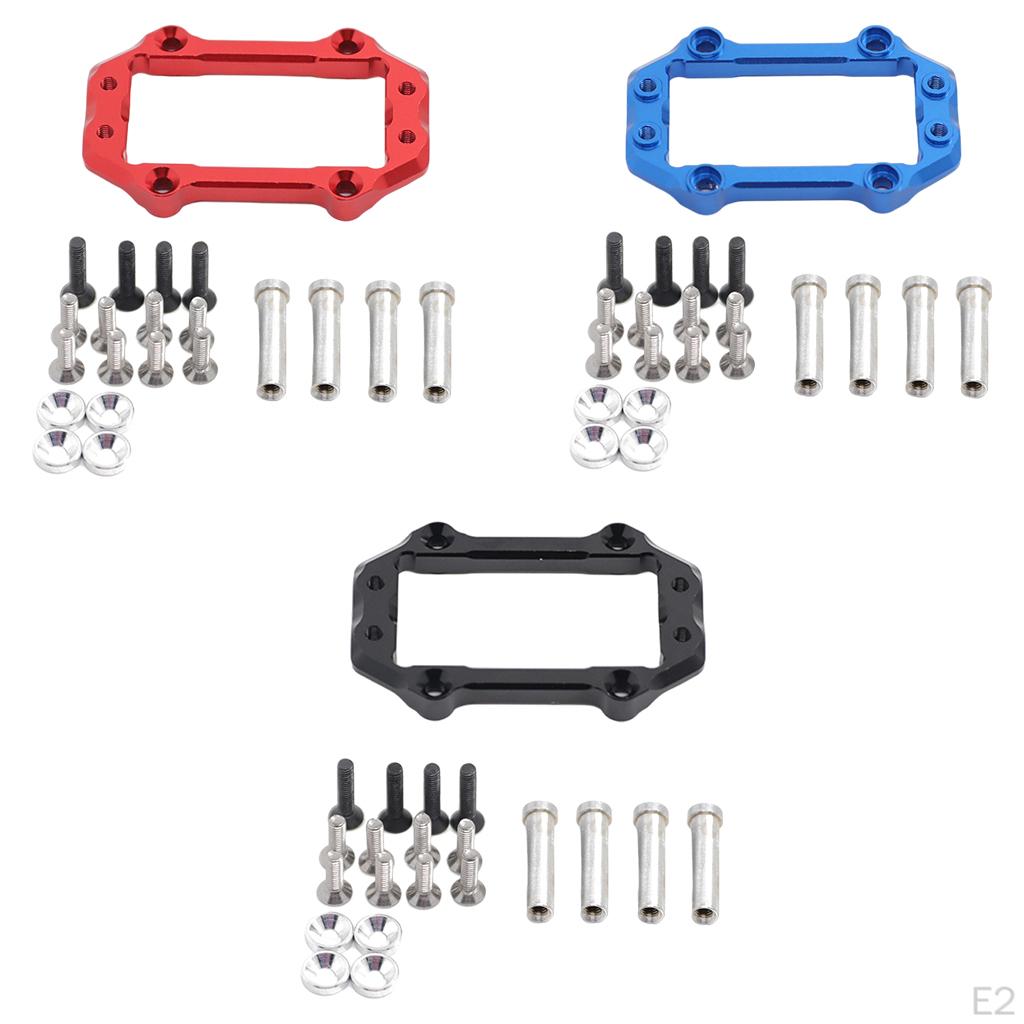 Aluminum Alloy RC Steering Servo Mount Set /8 Scale Truck model accessories