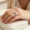 Diamond Cross Multicolor Fashion Ring - European & American Style