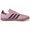 Lionel Messi x adidas Samba Inter Miami CF - Kit Domicile Baskets Homme Rose Rose Clair Noir Principal IH8158