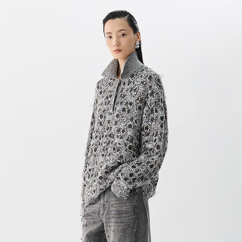 JNBY 2025 Spring Loose-Fit Knit Sweater
