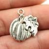 20pcs Food Charms Antique Silver Color Mushroom Charm Pendants Jewelry Accessories Pumpkin Corn Charms For Jewelry Making