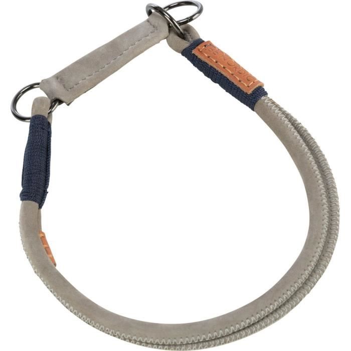 Collier semi-étrangleur - Trixie - Be Nordic - Cuir - Marron - Moyen