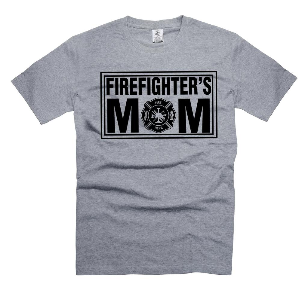Firefighter's Mom Shirt Mother's Day Firefighter Shirts Gift From Firefighter