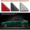 2PCS Car Side Door Edge Guards, Carbon Fiber Anti-Collision Vehicle Door Corner Protector, Self-Adhesive Auto Front Door Corner Scratch Sticker Film,