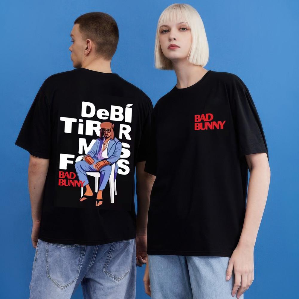 

Bad Bunny T Shirt, Debi Tirar Mas Fotos T Shirts, Bad Bunny shirt for Fan Unisex 4XL