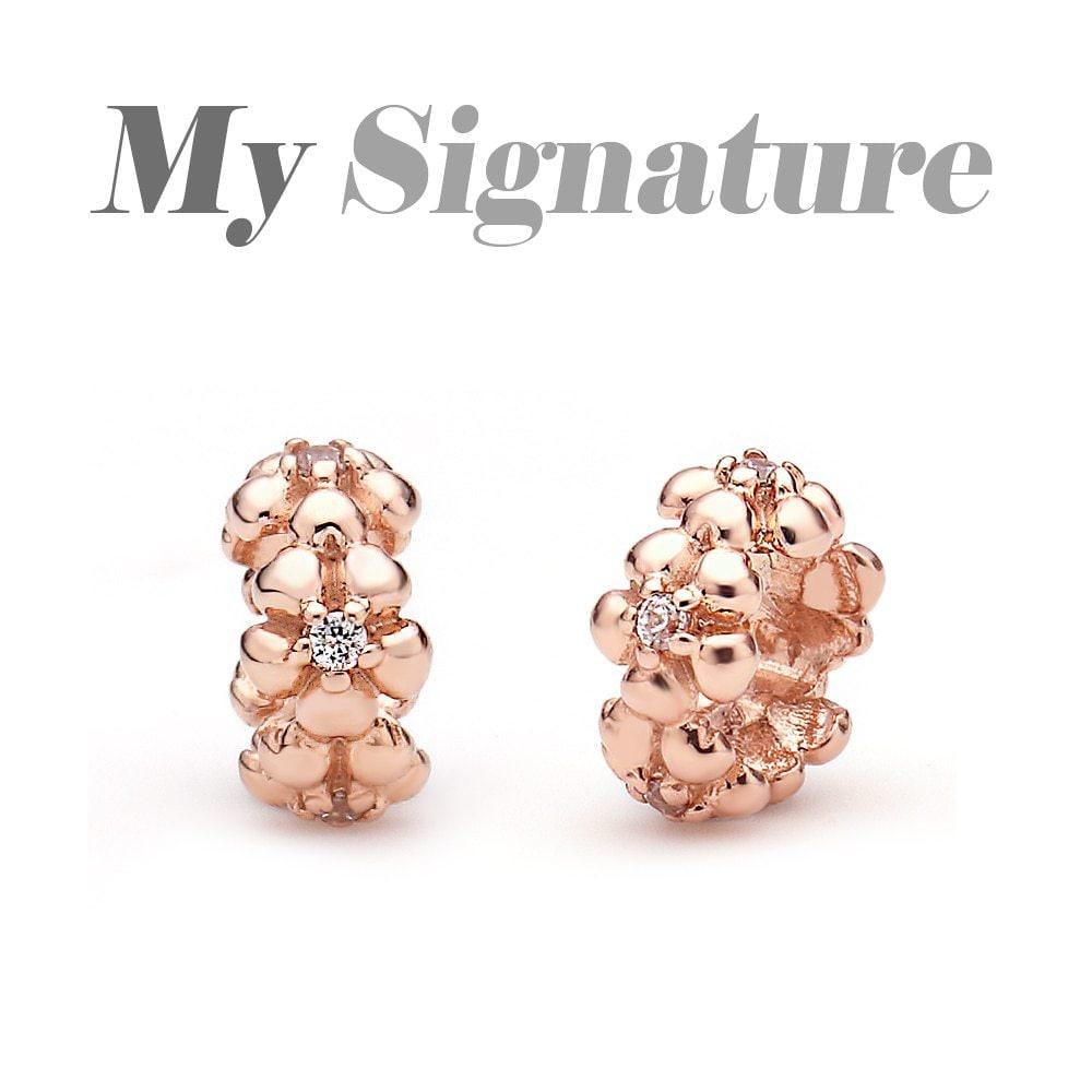 [Dorocy] 14K My Signature Flower Wreath Charm