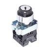 2 Position Key Switch Self?Reset Power Lock Conversion Rotation Locking + Key ZB2?BE101 ZB2?BE102C