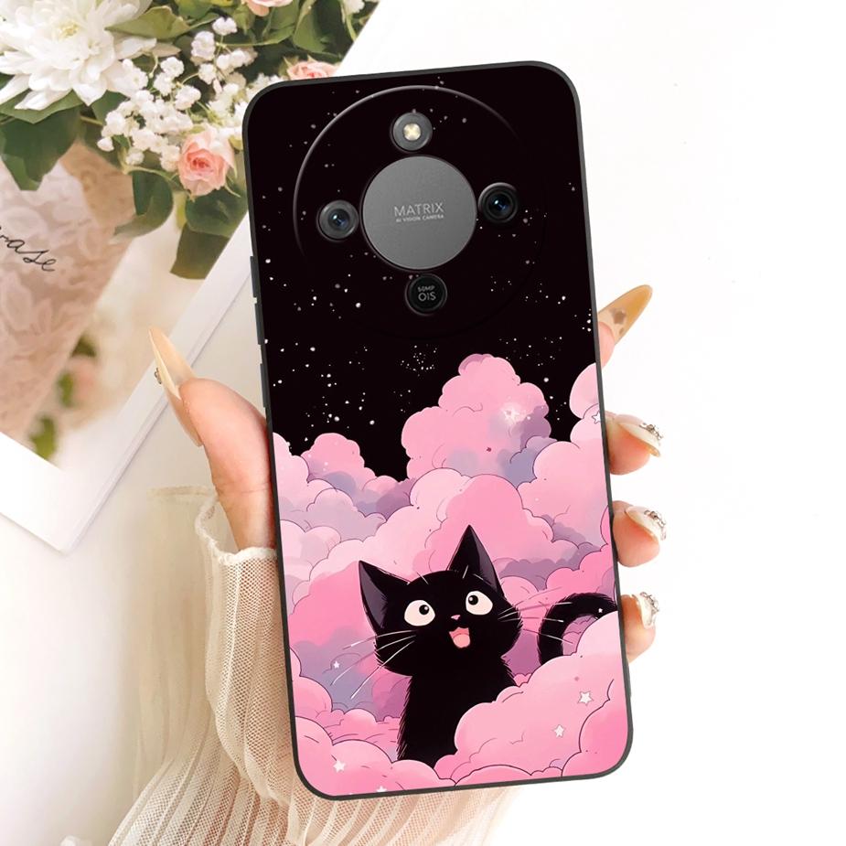 For Honor X9d Case Magic8 Lite Cute Fashion Cartoon Cover Soft TPU Phone Case For Honor Magic 8 Lite X 70 HonorX9d HonorX70 Bags