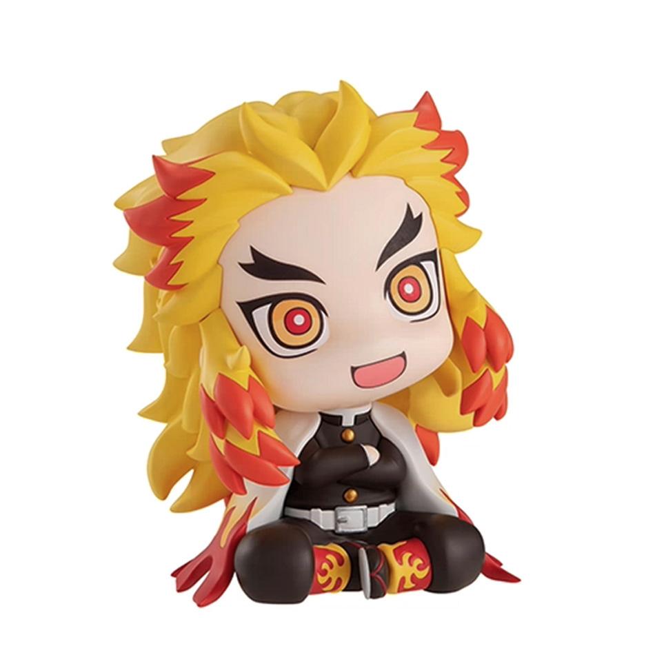 Demon Slayer Nezuko Tanjirou Zenitsu Inosuke Kyoujurou Kanawo Action Figures Model Doll Toy Desktop Ornament Gift